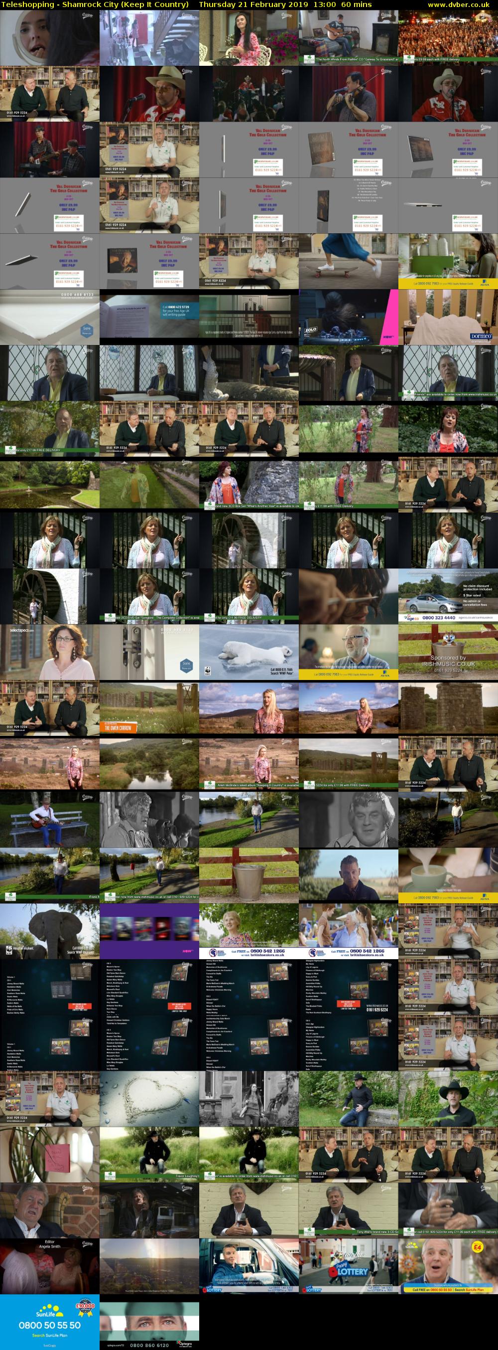 Teleshopping - Shamrock City (Keep It Country) Thursday 21 February 2019 13:00 - 14:00