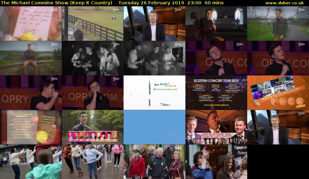 The Michael Commins Show (Keep It Country) Tuesday 26 February 2019 23:00 - 00:00