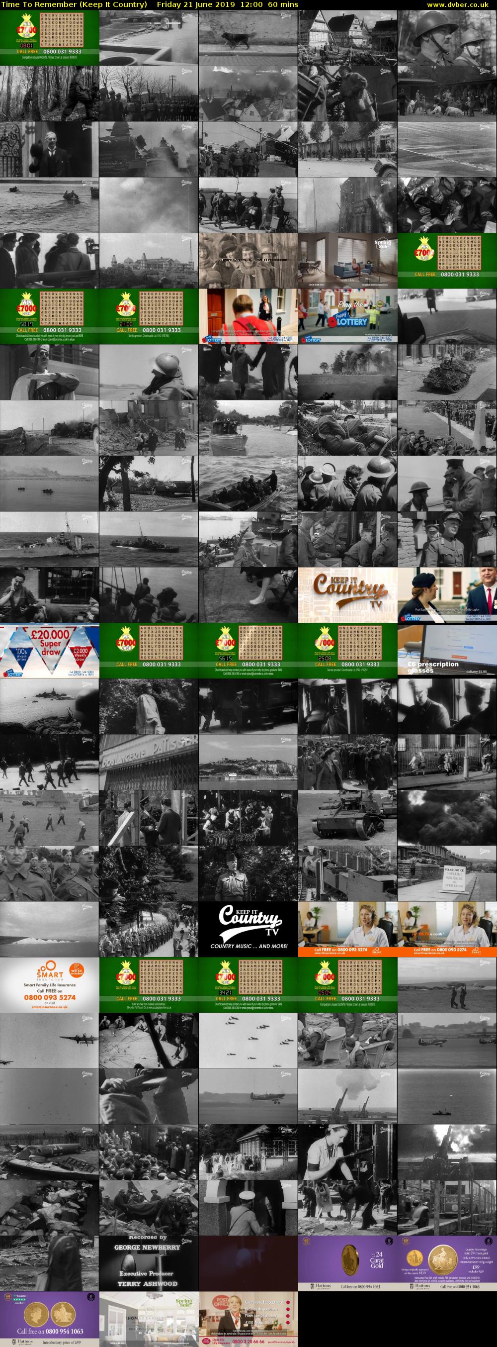 Time To Remember (Keep It Country) Friday 21 June 2019 12:00 - 13:00