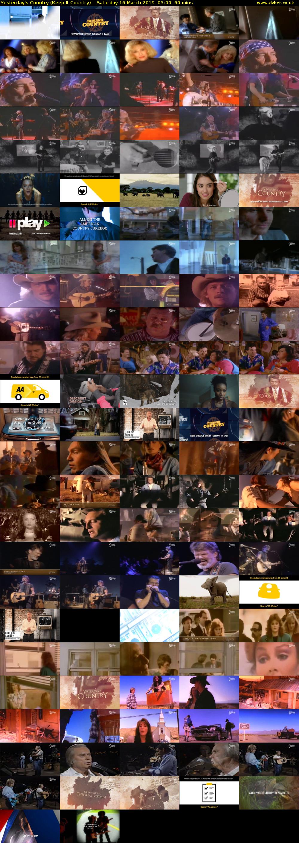 Yesterday's Country (Keep It Country) Saturday 16 March 2019 05:00 - 06:00