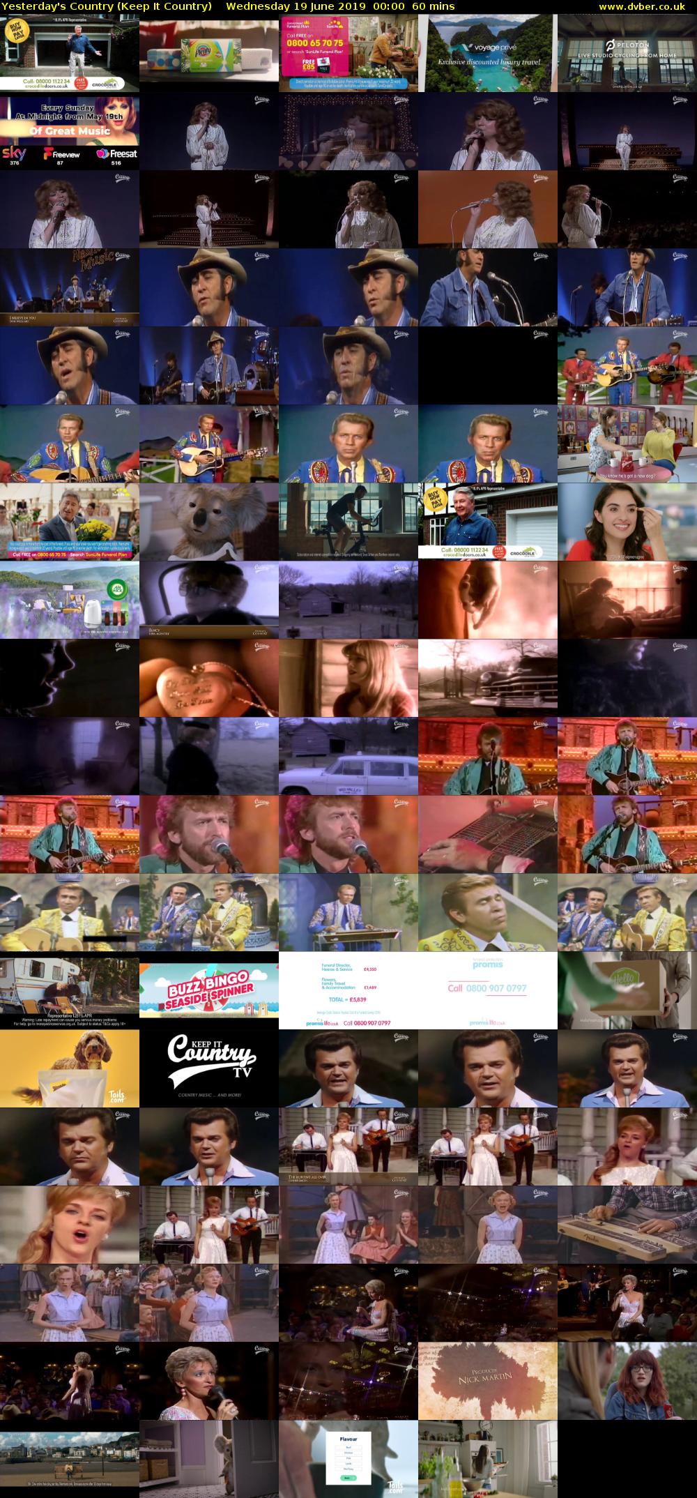 Yesterday's Country (Keep It Country) Wednesday 19 June 2019 00:00 - 01:00