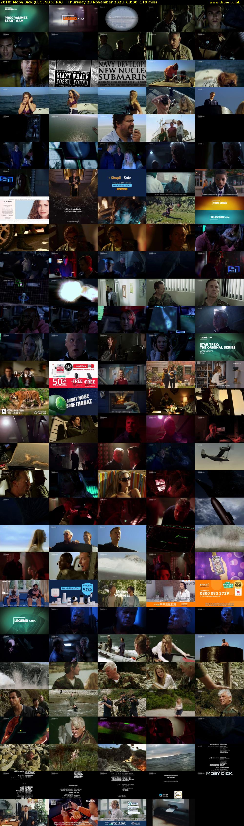 2010: Moby Dick (LEGEND XTRA) Thursday 23 November 2023 08:00 - 09:50