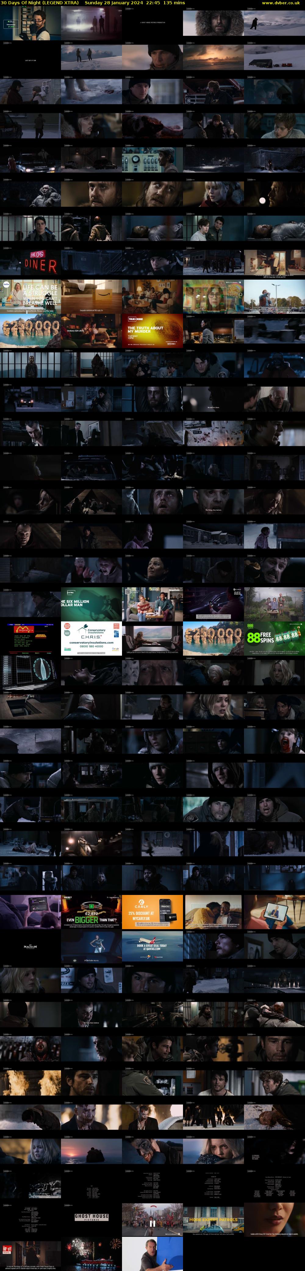 30 Days Of Night (LEGEND XTRA) Sunday 28 January 2024 22:45 - 01:00