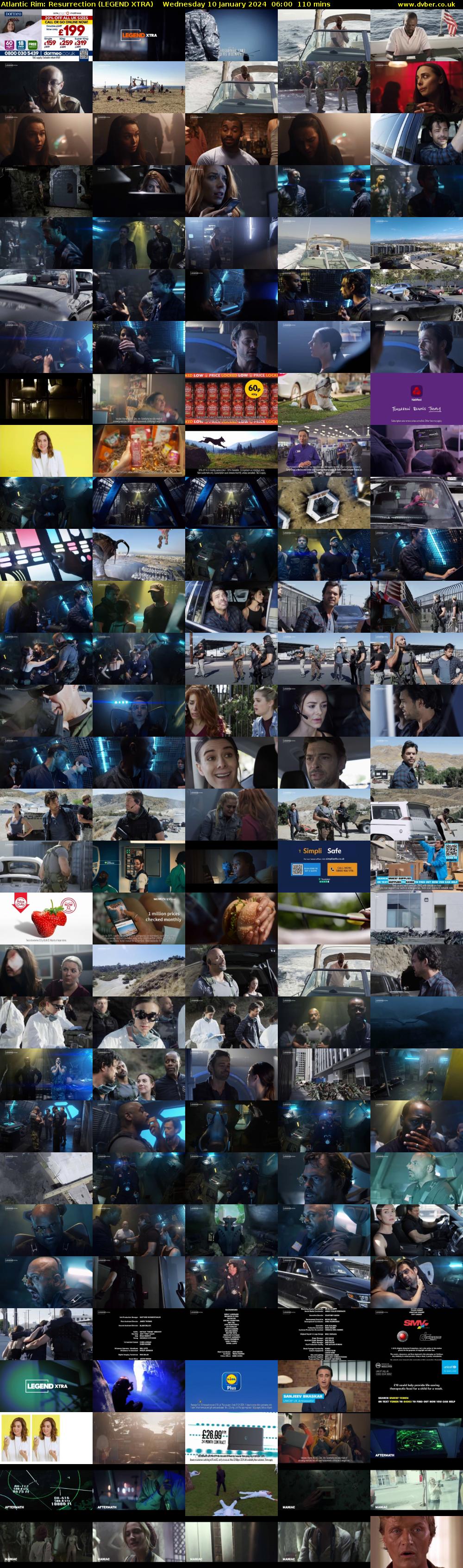 Atlantic Rim: Resurrection (LEGEND XTRA) Wednesday 10 January 2024 06:00 - 07:50