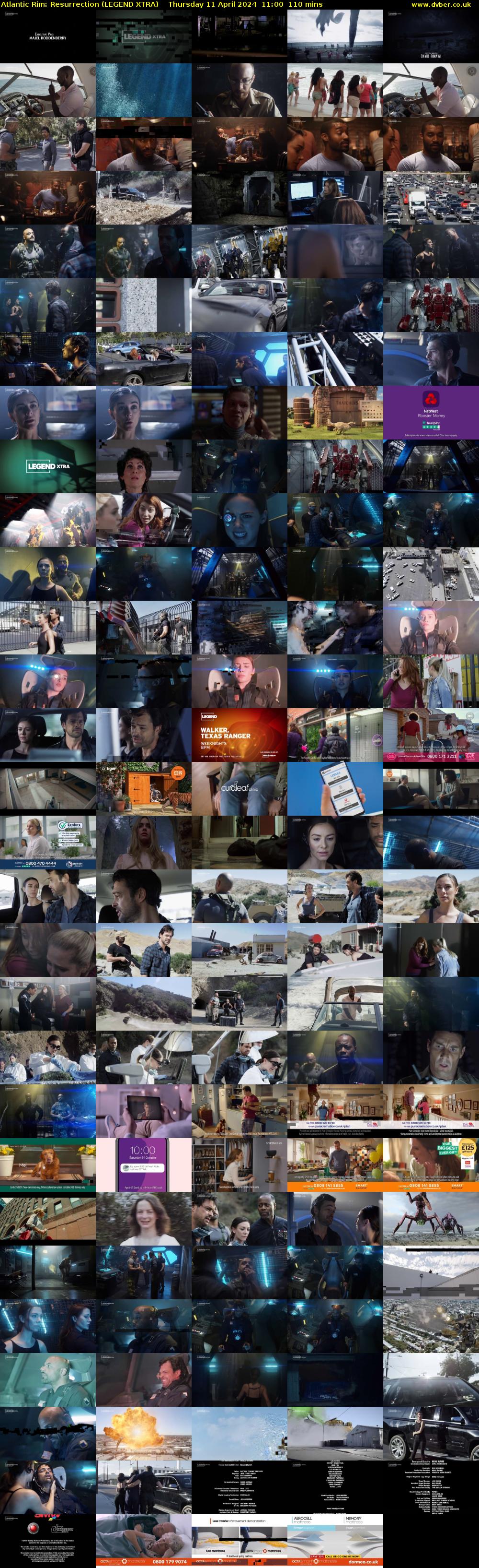 Atlantic Rim: Resurrection (LEGEND XTRA) Thursday 11 April 2024 11:00 - 12:50