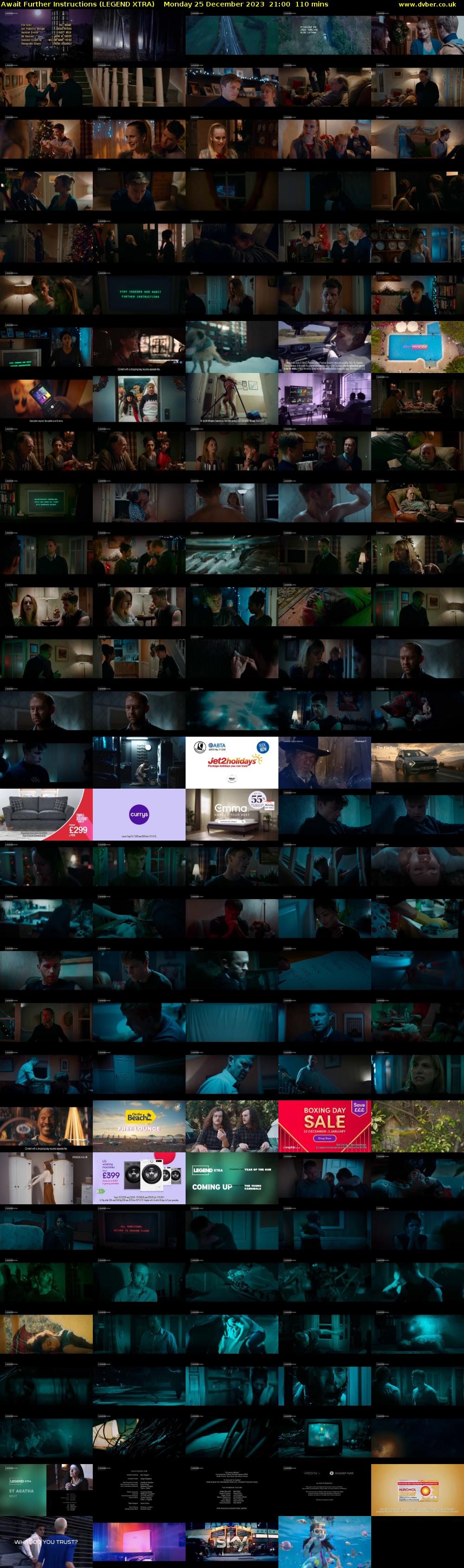 Await Further Instructions (LEGEND XTRA) Monday 25 December 2023 21:00 - 22:50