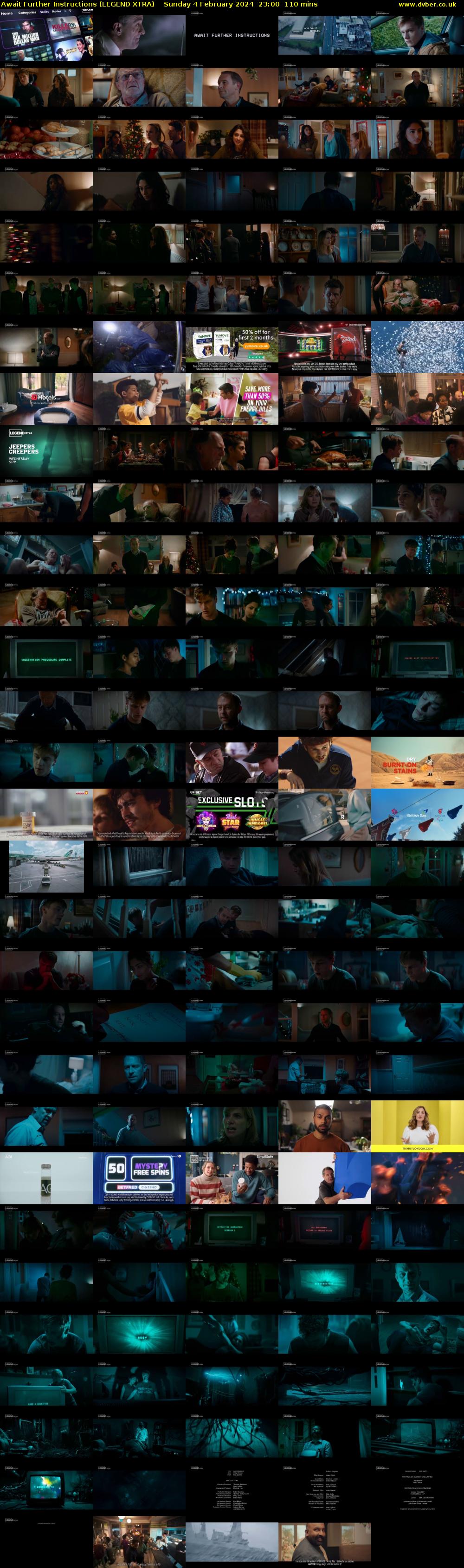 Await Further Instructions (LEGEND XTRA) Sunday 4 February 2024 23:00 - 00:50