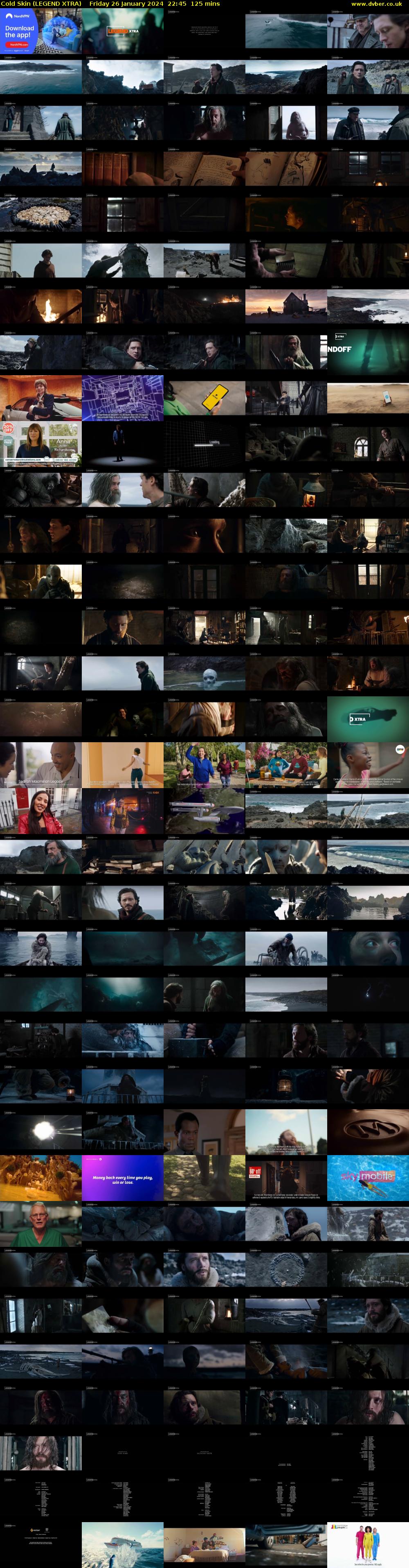 Cold Skin (LEGEND XTRA) Friday 26 January 2024 22:45 - 00:50