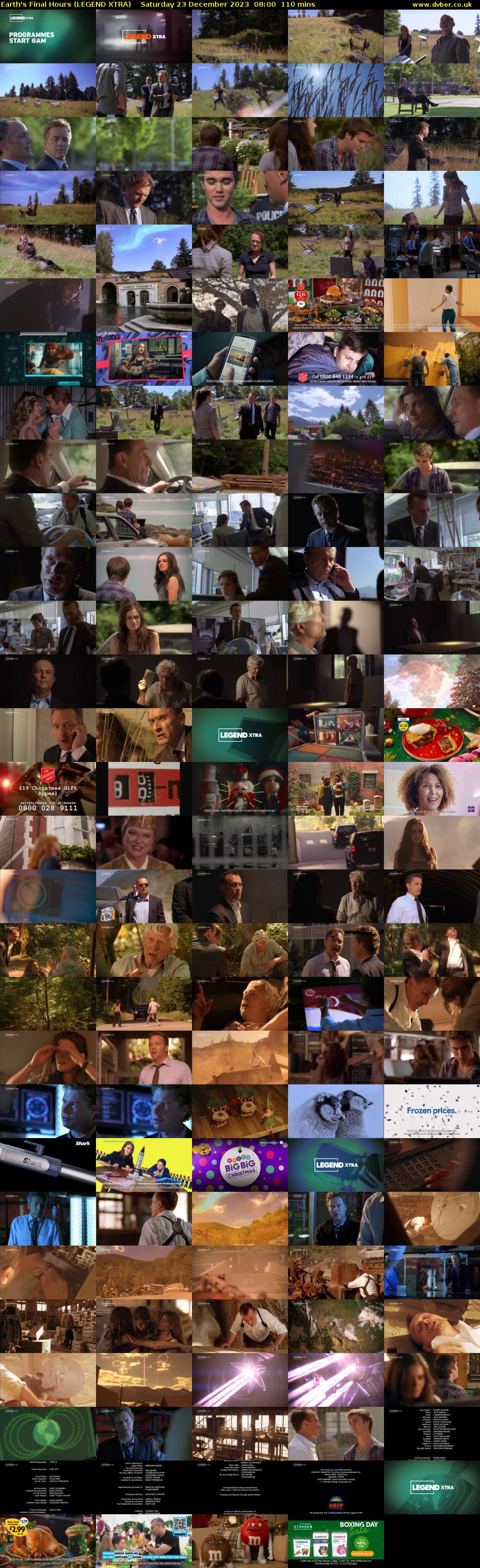Earth's Final Hours (LEGEND XTRA) Saturday 23 December 2023 08:00 - 09:50