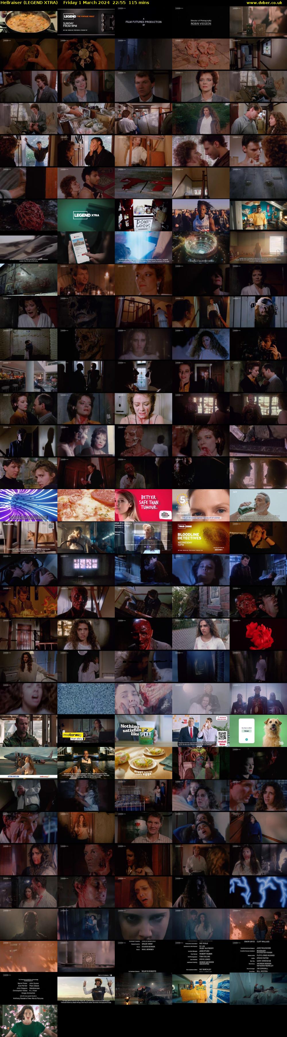 Hellraiser (LEGEND XTRA) Friday 1 March 2024 22:55 - 00:50