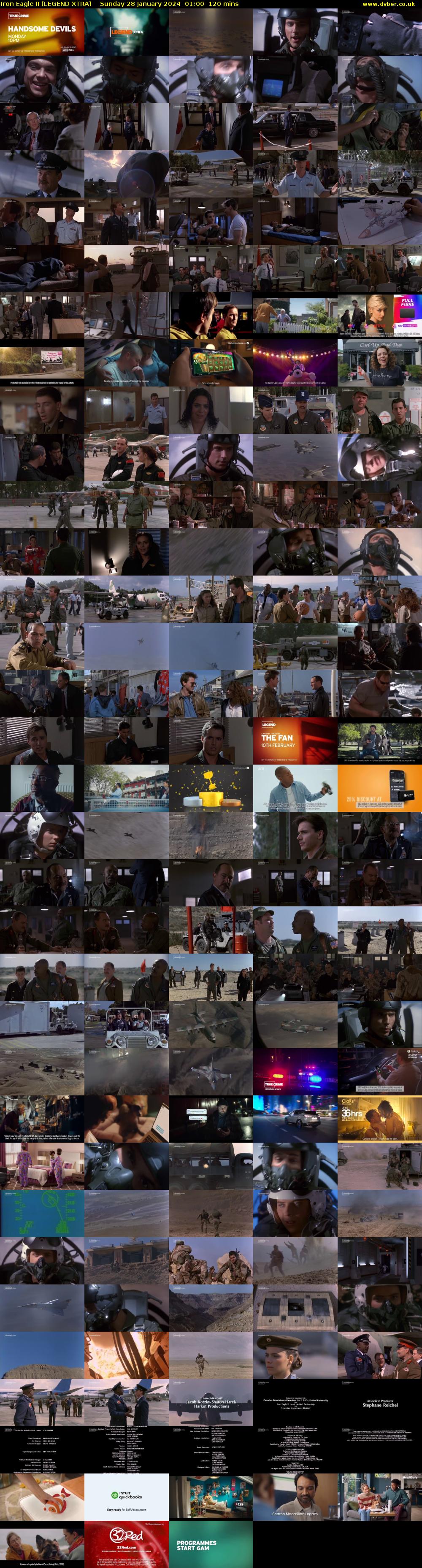 Iron Eagle II (LEGEND XTRA) Sunday 28 January 2024 01:00 - 03:00