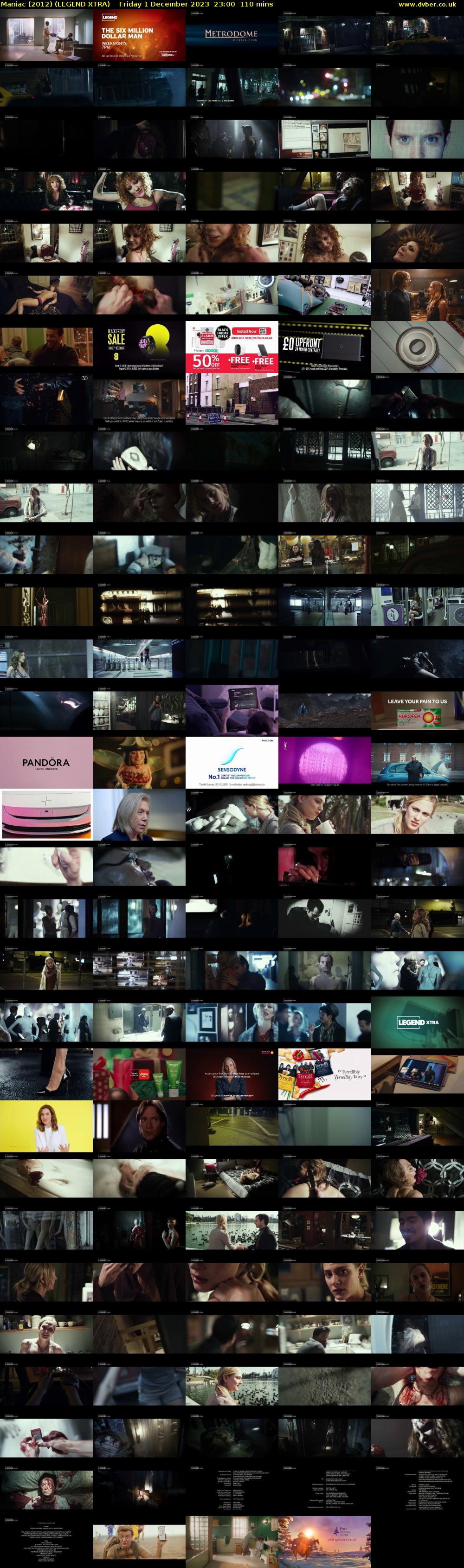 Maniac (2012) (LEGEND XTRA) Friday 1 December 2023 23:00 - 00:50