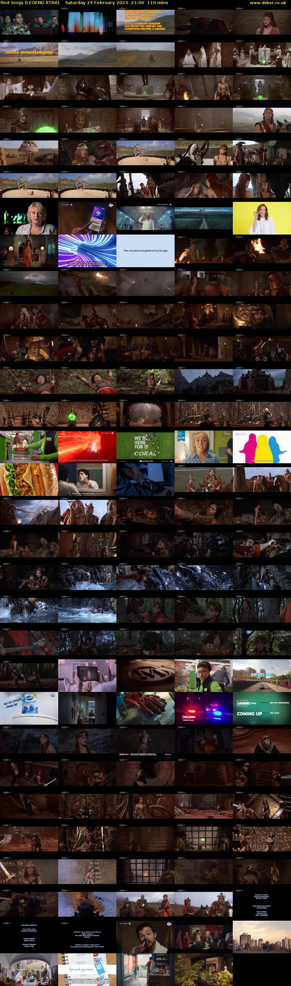 Red Sonja (LEGEND XTRA) Saturday 24 February 2024 21:00 - 22:50