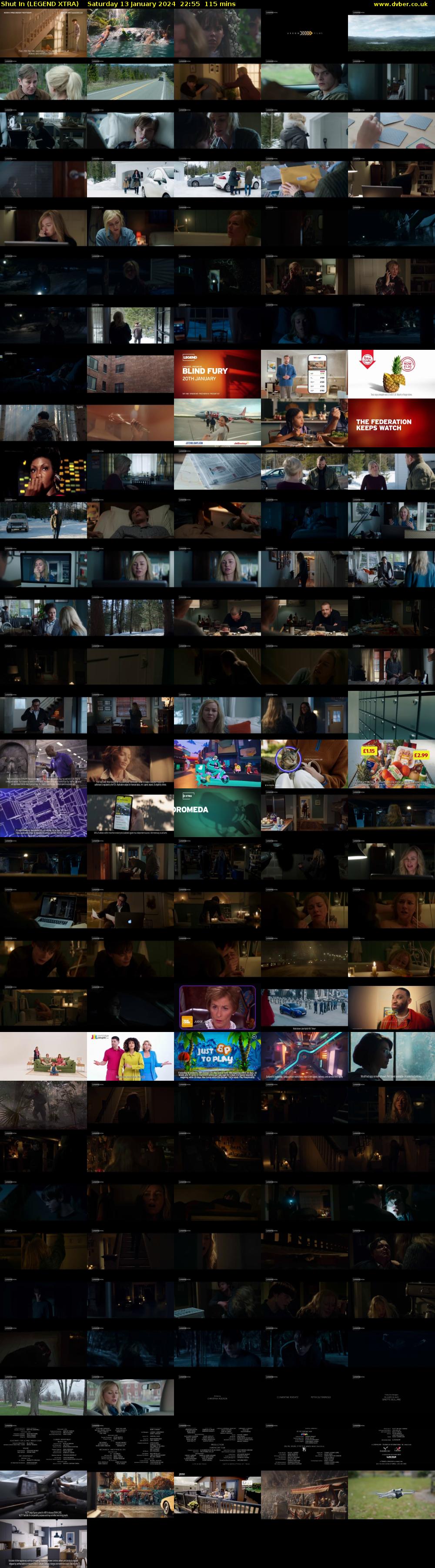 Shut In (LEGEND XTRA) Saturday 13 January 2024 22:55 - 00:50