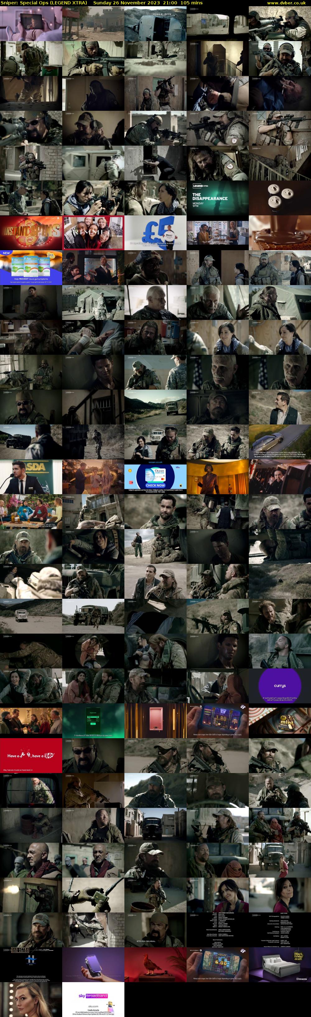 Sniper: Special Ops (LEGEND XTRA) Sunday 26 November 2023 21:00 - 22:45