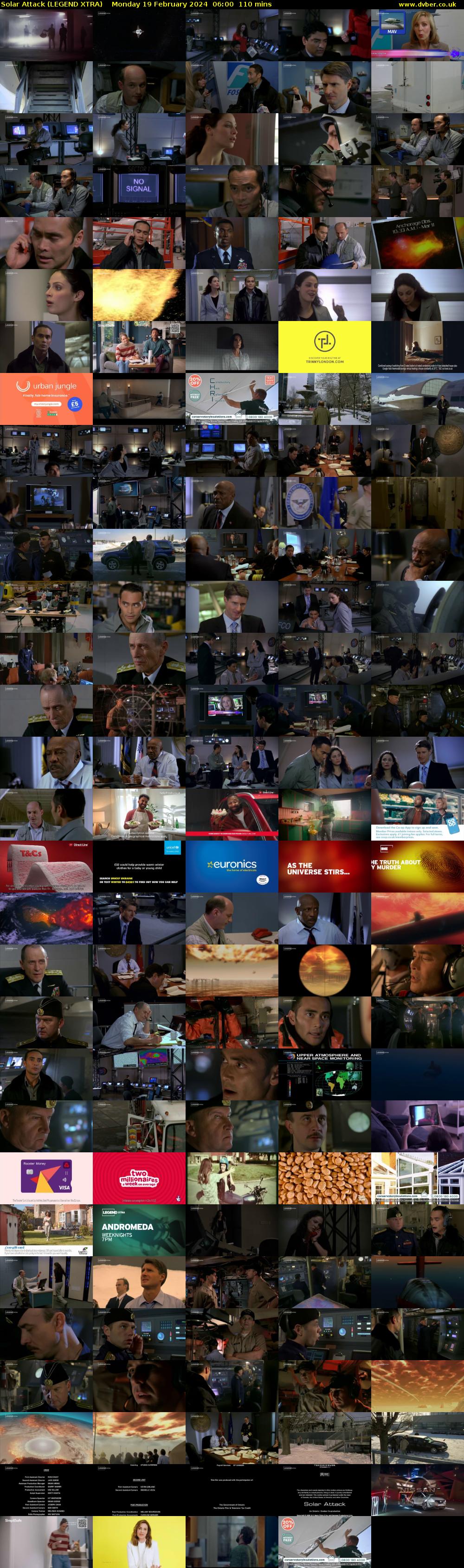 Solar Attack (LEGEND XTRA) Monday 19 February 2024 06:00 - 07:50
