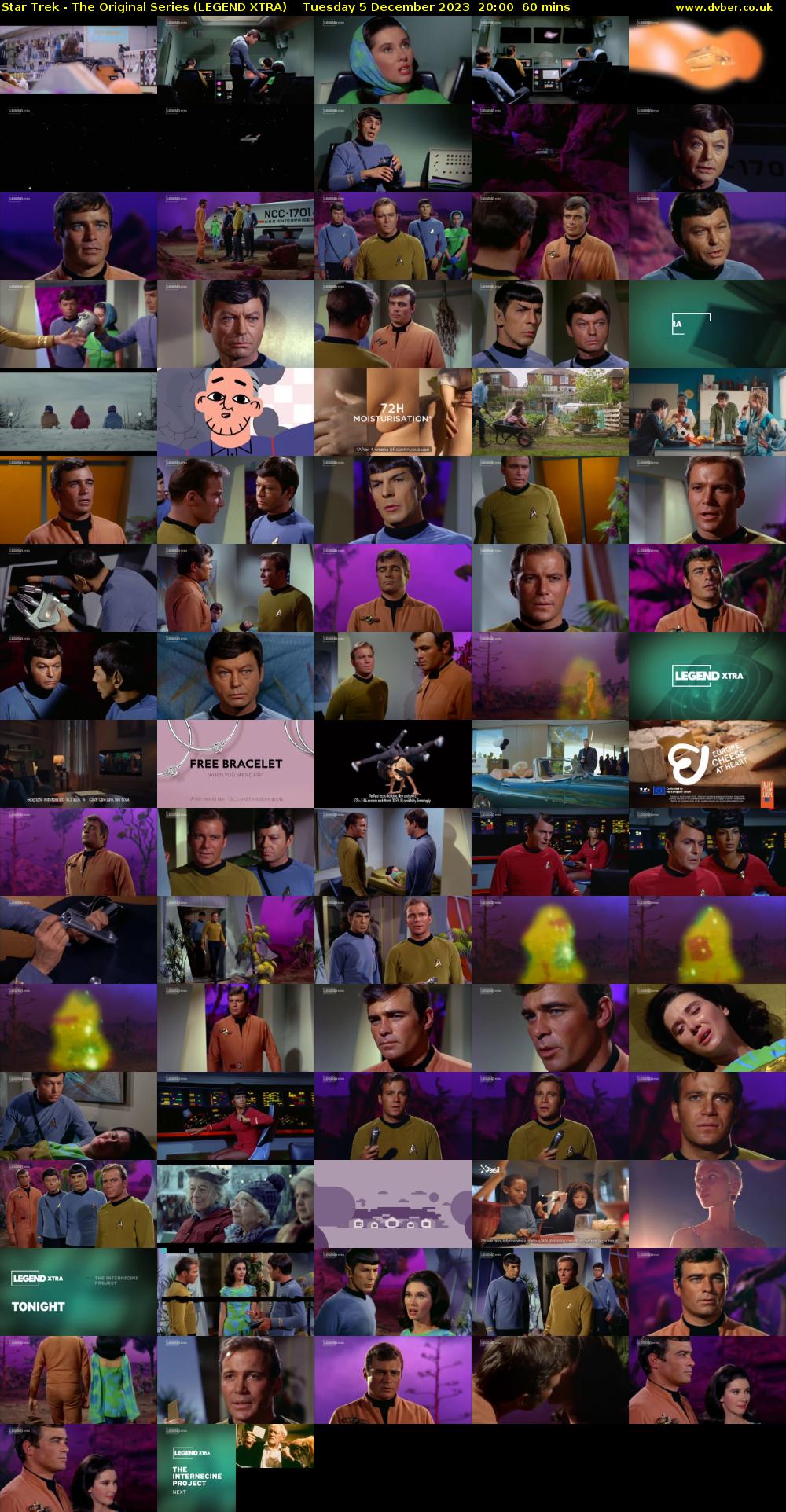 Star Trek - The Original Series (LEGEND XTRA) Tuesday 5 December 2023 20:00 - 21:00