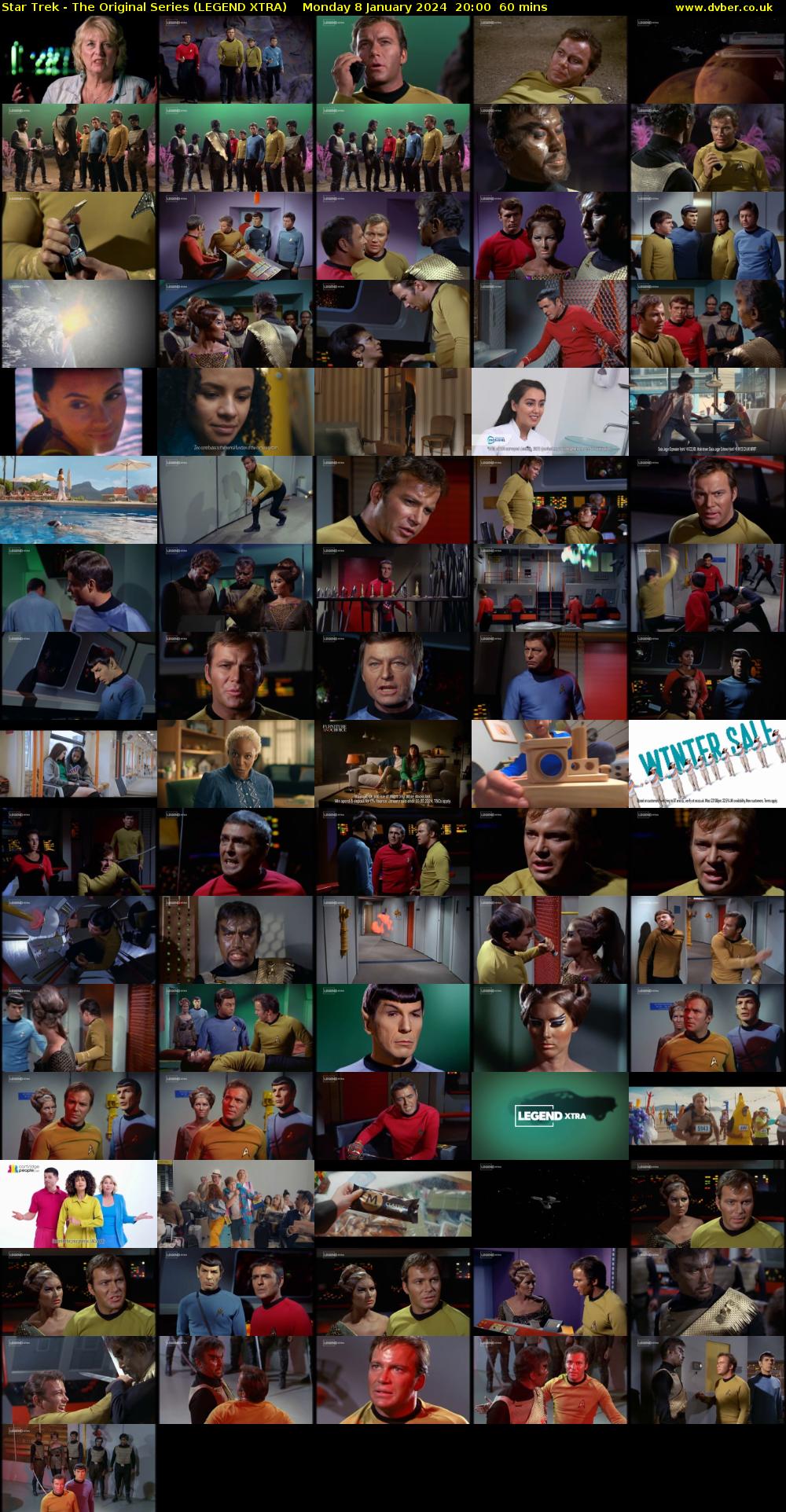 Star Trek - The Original Series (LEGEND XTRA) Monday 8 January 2024 20:00 - 21:00