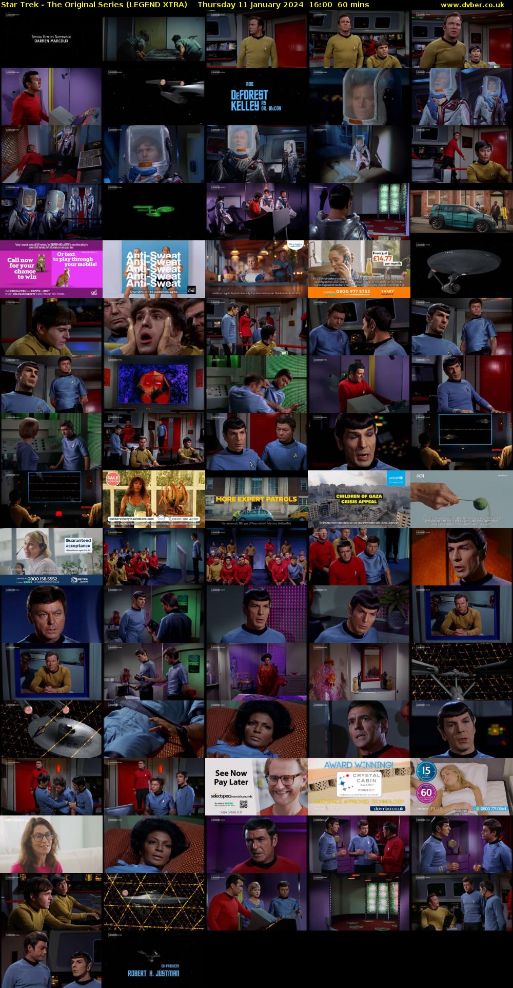 Star Trek - The Original Series (LEGEND XTRA) Thursday 11 January 2024 16:00 - 17:00
