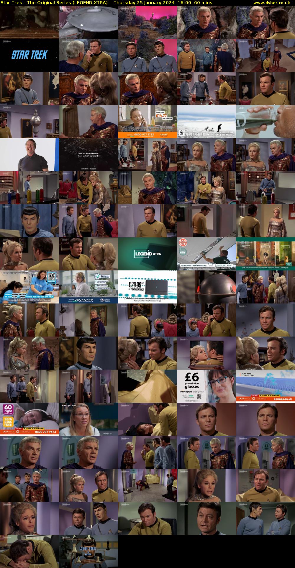 Star Trek - The Original Series (LEGEND XTRA) Thursday 25 January 2024 16:00 - 17:00