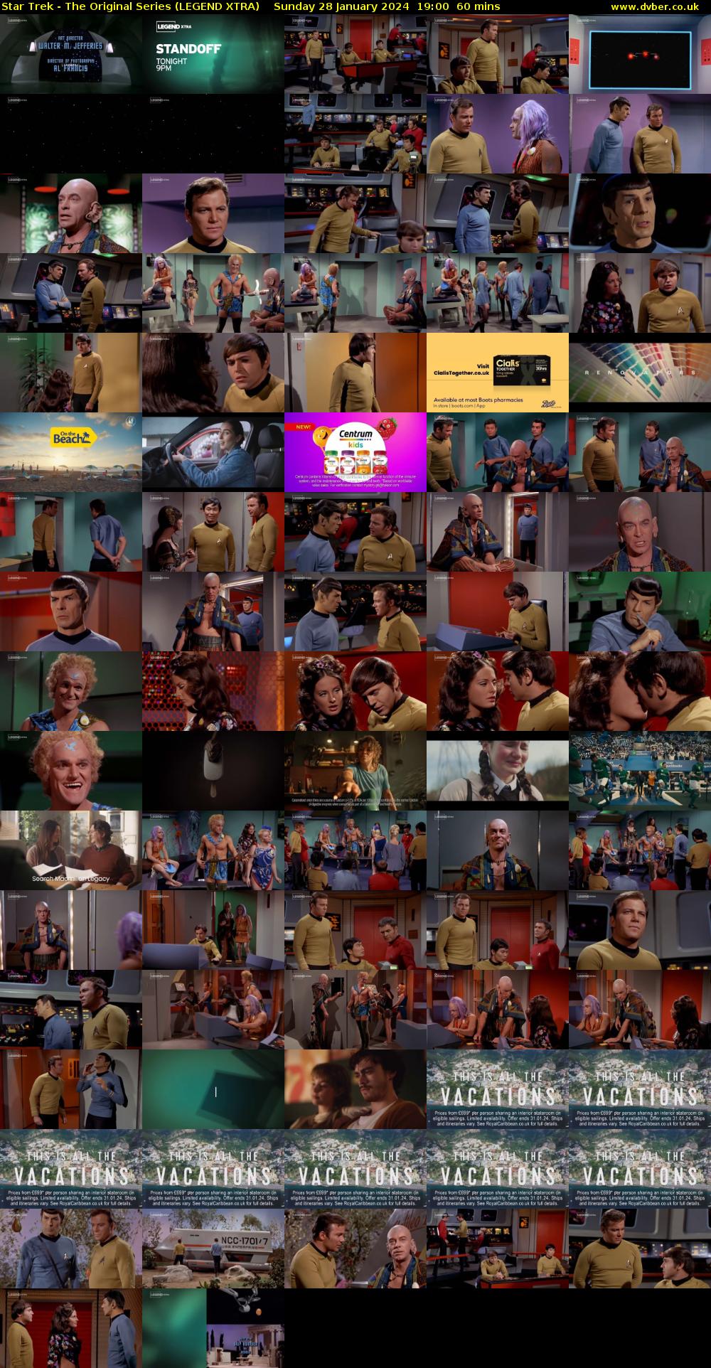 Star Trek - The Original Series (LEGEND XTRA) Sunday 28 January 2024 19:00 - 20:00