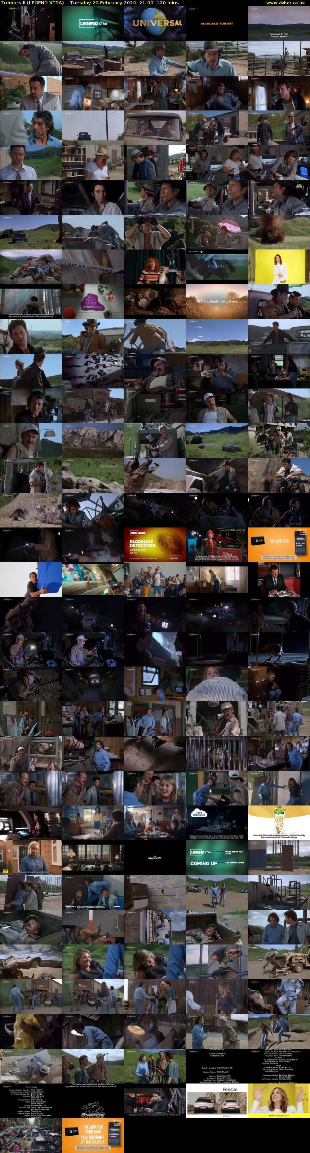 Tremors II (LEGEND XTRA) Tuesday 20 February 2024 21:00 - 23:00