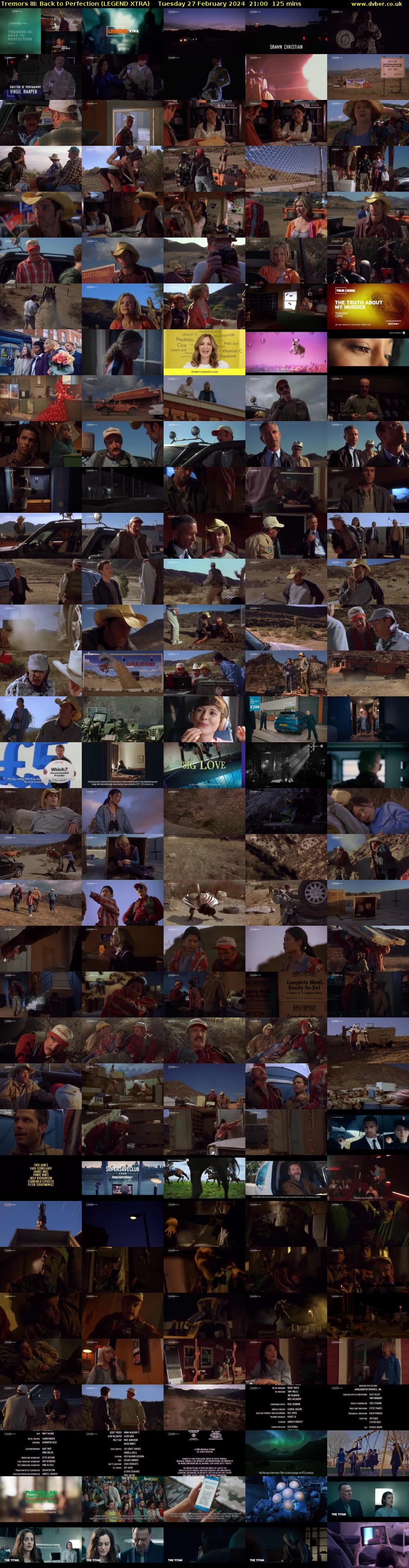 Tremors III: Back to Perfection (LEGEND XTRA) Tuesday 27 February 2024 21:00 - 23:05