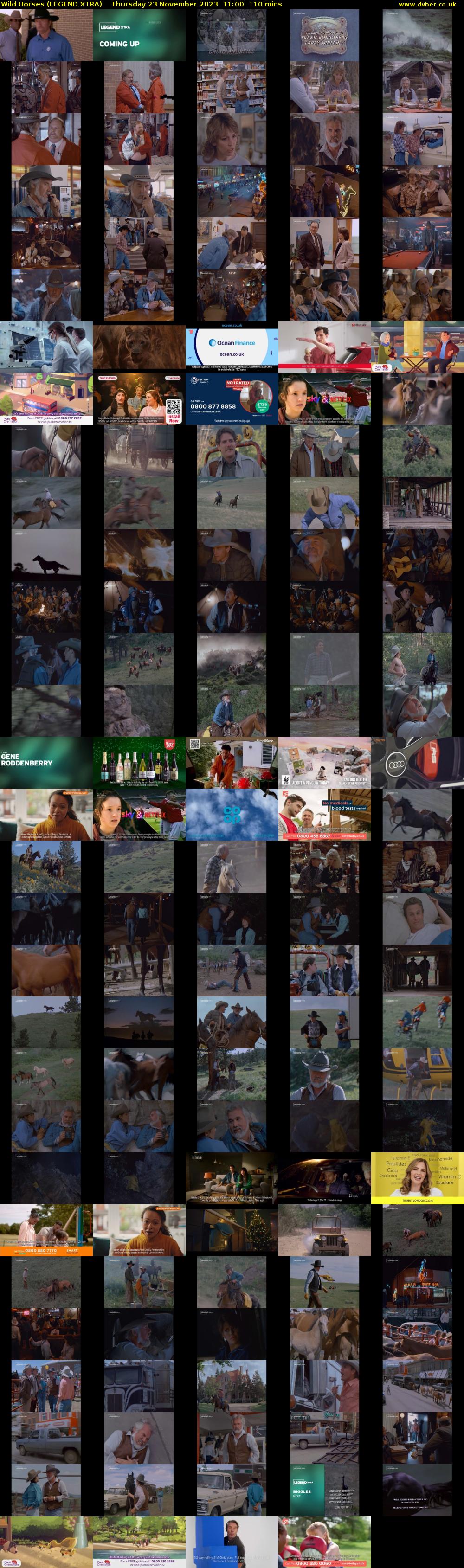 Wild Horses (LEGEND XTRA) Thursday 23 November 2023 11:00 - 12:50