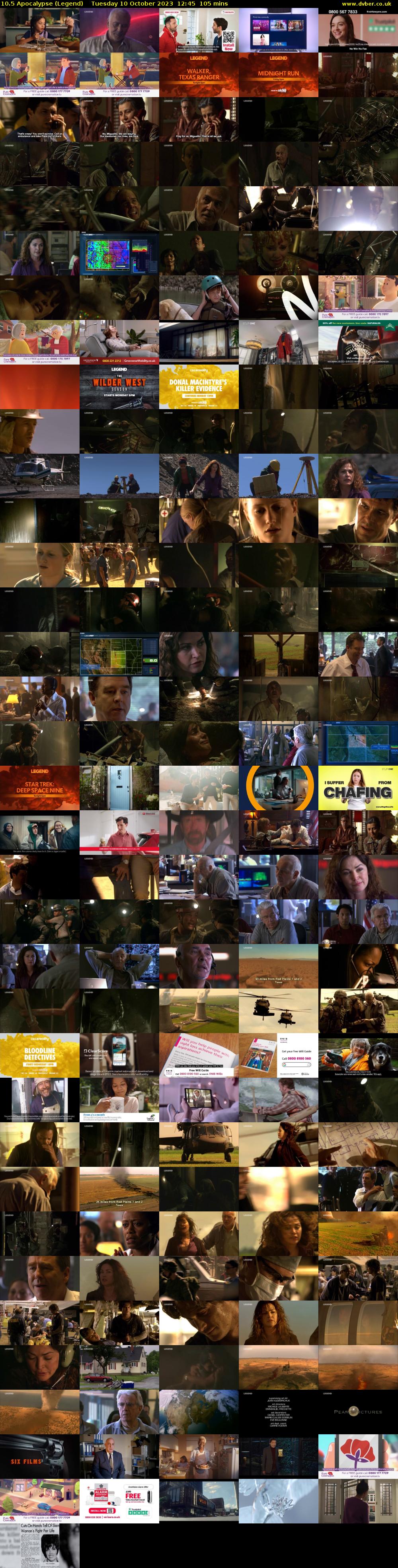 10.5 Apocalypse (Legend) Tuesday 10 October 2023 12:45 - 14:30
