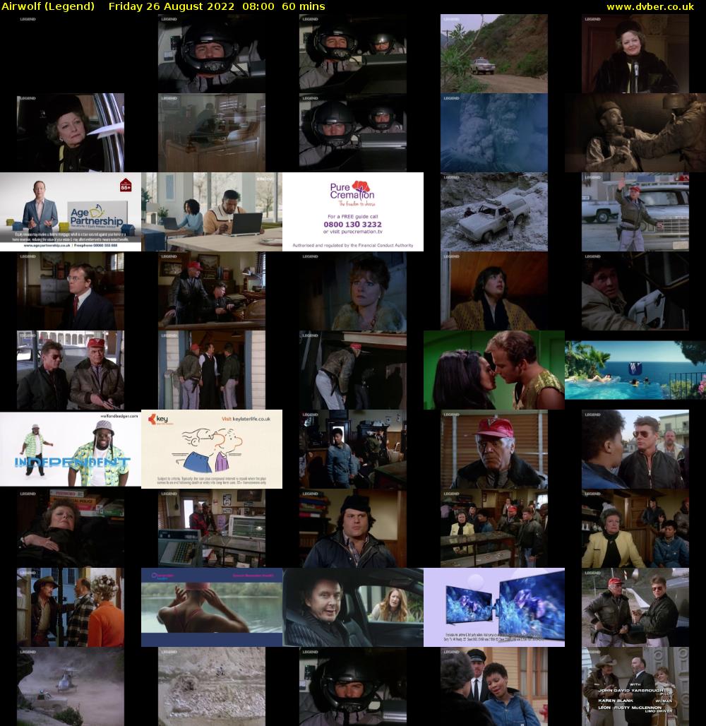 Airwolf (Legend) Friday 26 August 2022 08:00 - 09:00