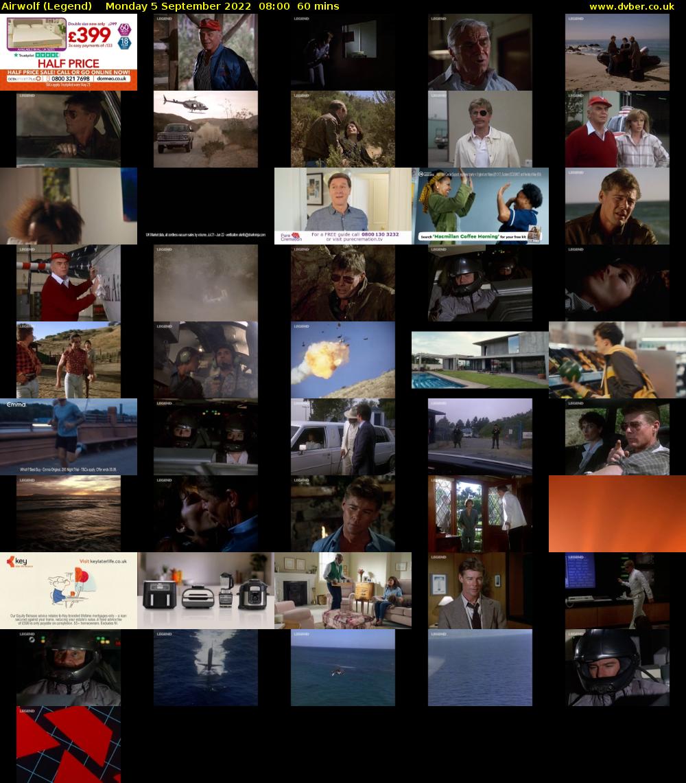 Airwolf (Legend) Monday 5 September 2022 08:00 - 09:00