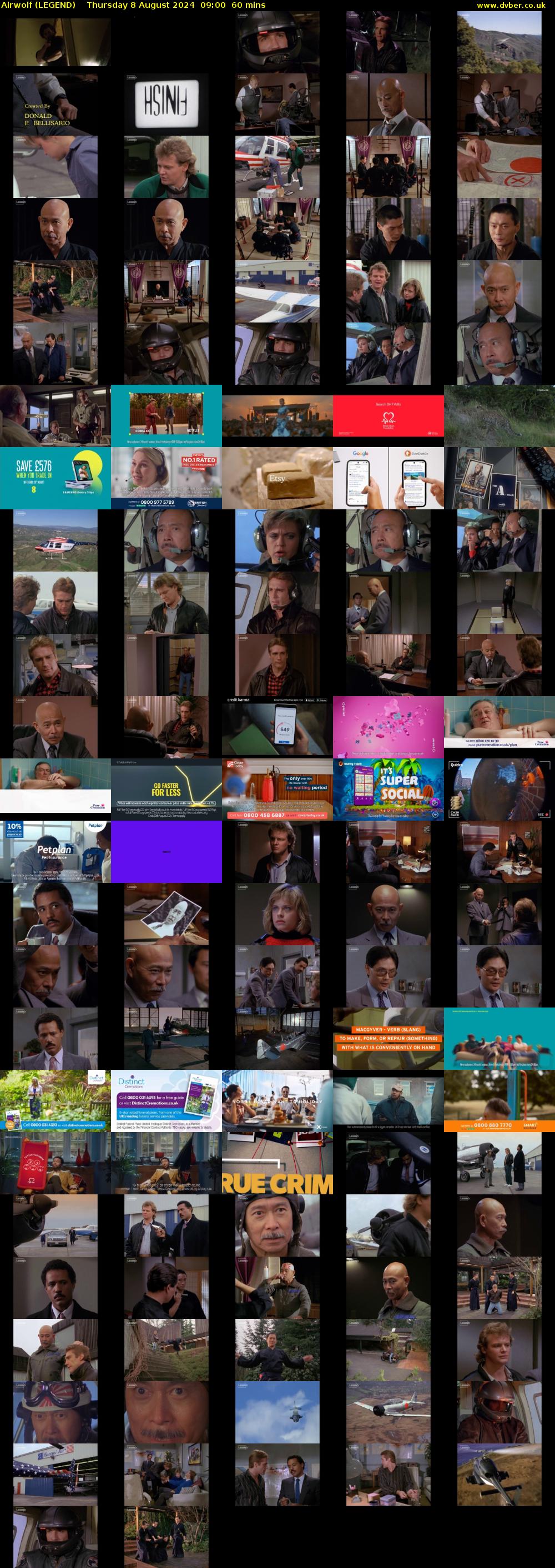 Airwolf (LEGEND) Thursday 8 August 2024 09:00 - 10:00