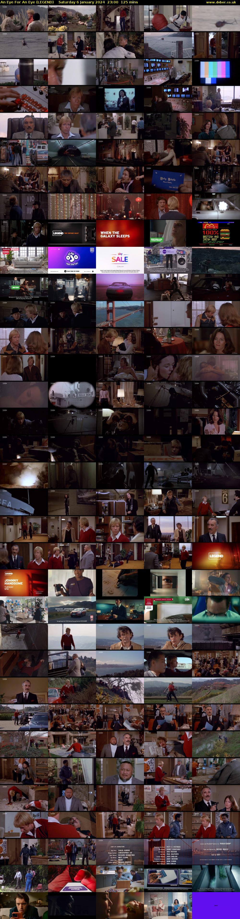 An Eye For An Eye (LEGEND) Saturday 6 January 2024 23:00 - 01:05