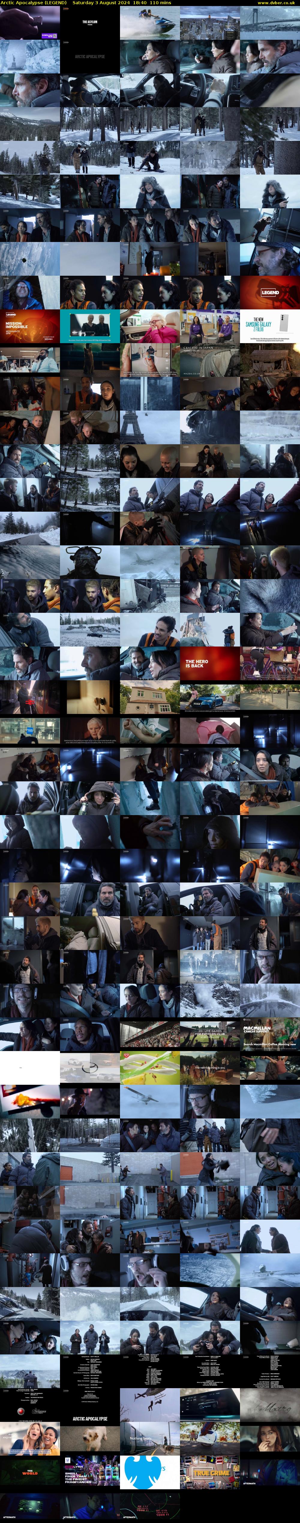 Arctic Apocalypse (LEGEND) Saturday 3 August 2024 18:40 - 20:30
