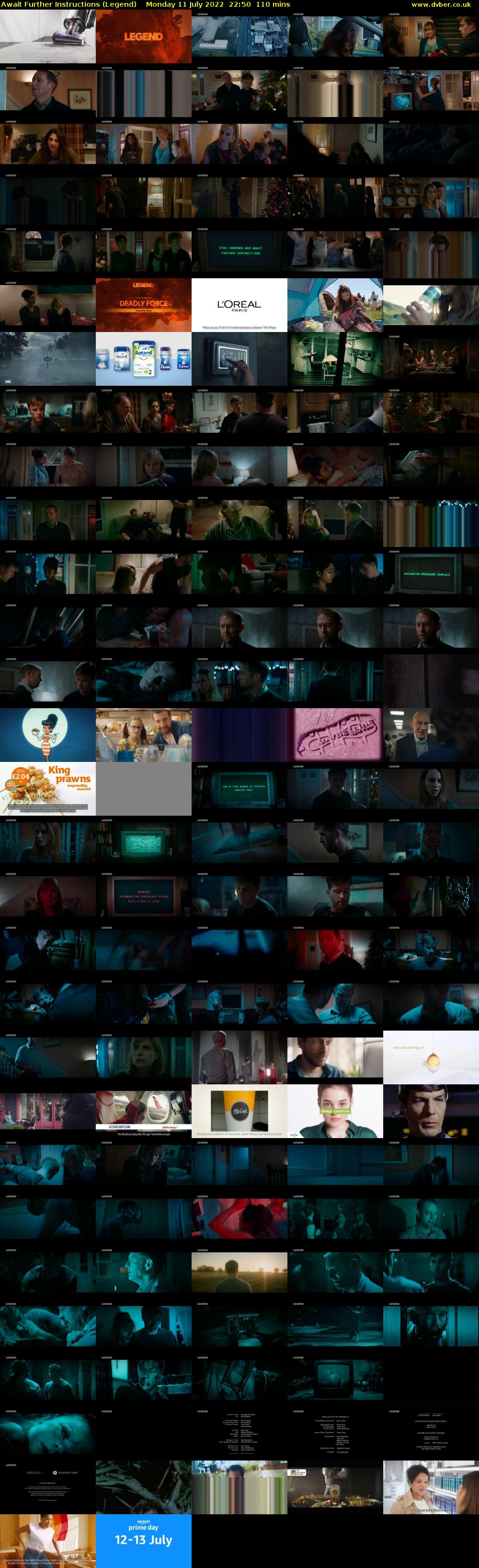 Await Further Instructions (Legend) Monday 11 July 2022 22:50 - 00:40