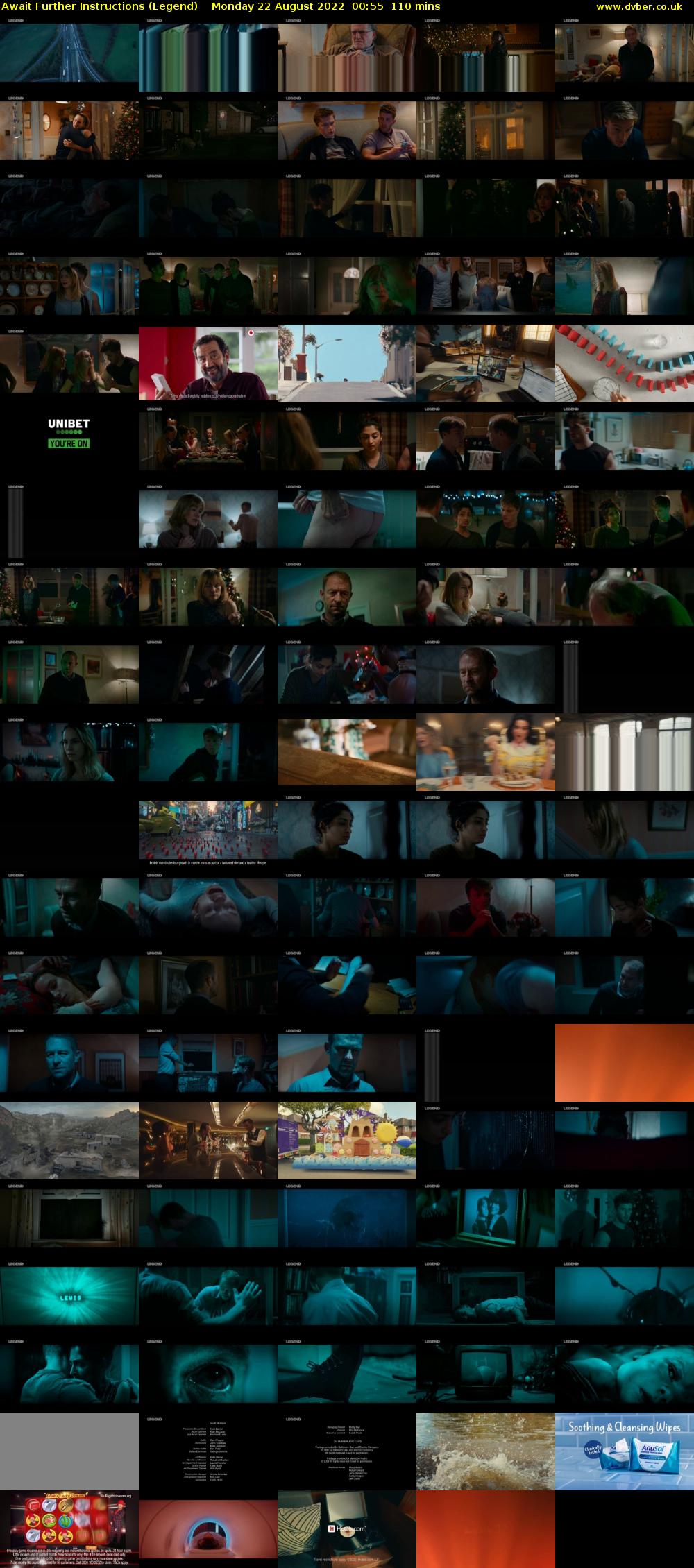 Await Further Instructions (Legend) Monday 22 August 2022 00:55 - 02:45
