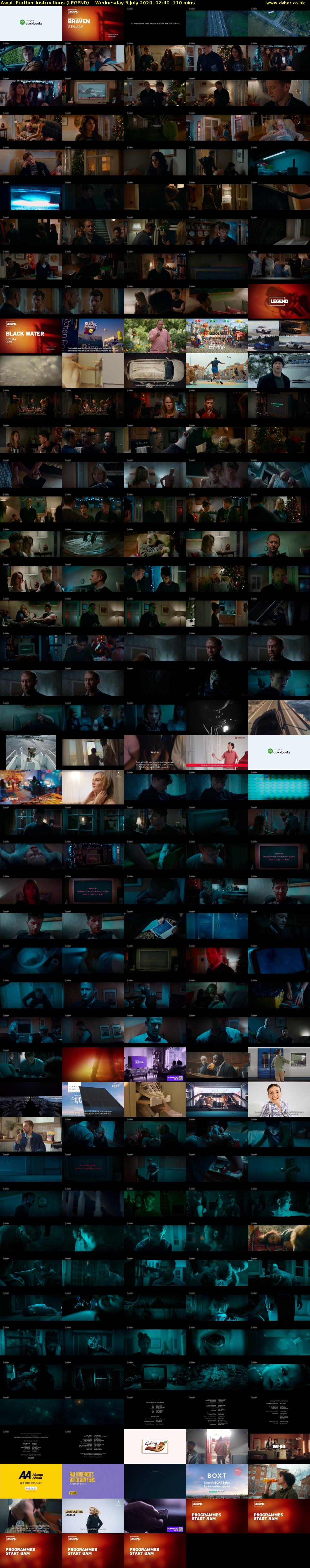 Await Further Instructions (LEGEND) Wednesday 3 July 2024 02:40 - 04:30