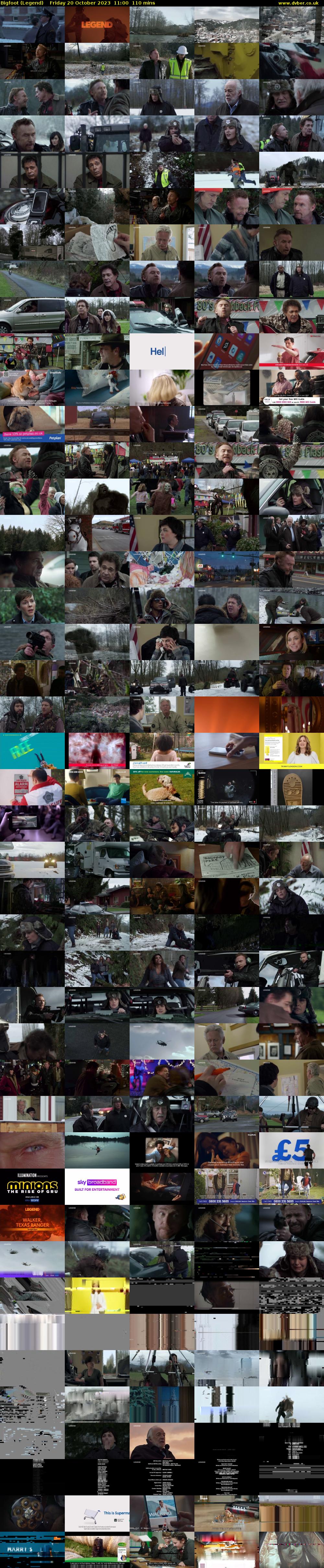 Bigfoot (Legend) Friday 20 October 2023 11:00 - 12:50