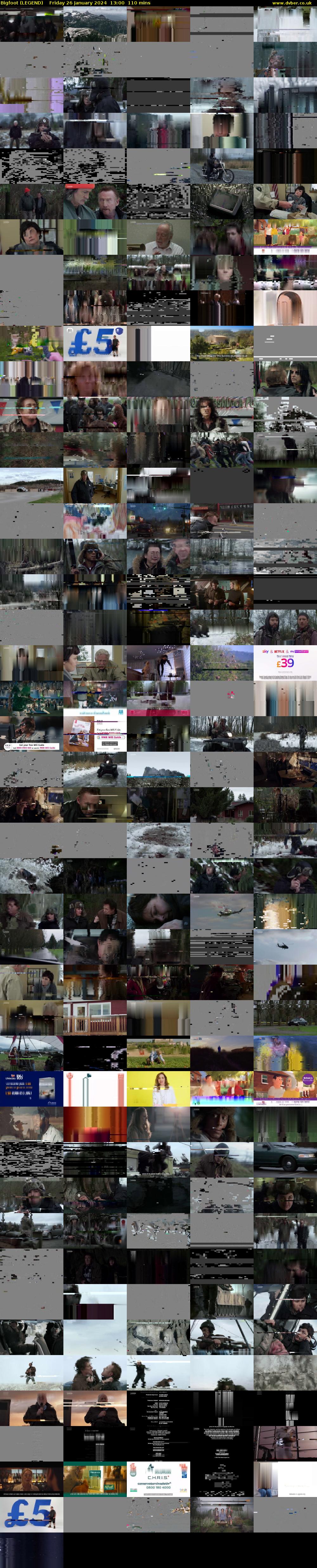 Bigfoot (LEGEND) Friday 26 January 2024 13:00 - 14:50
