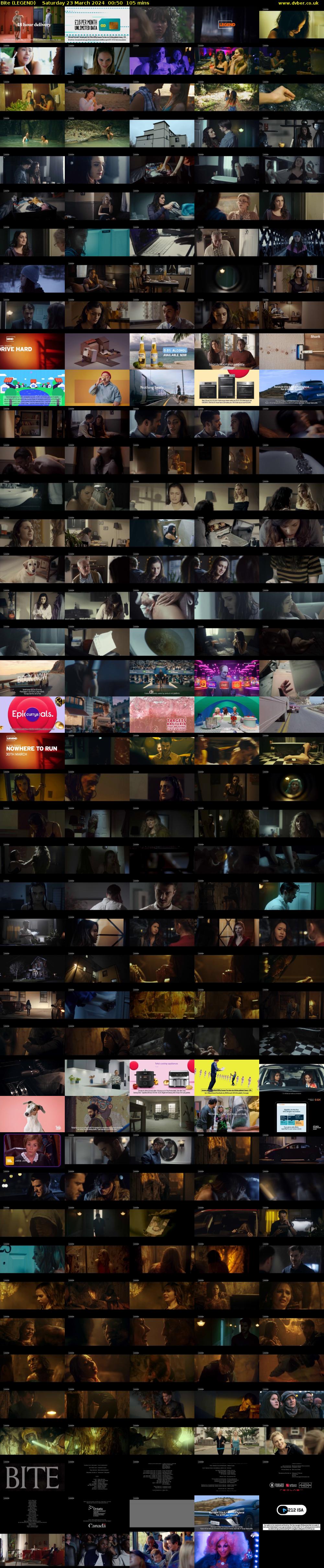 Bite (LEGEND) Saturday 23 March 2024 00:50 - 02:35