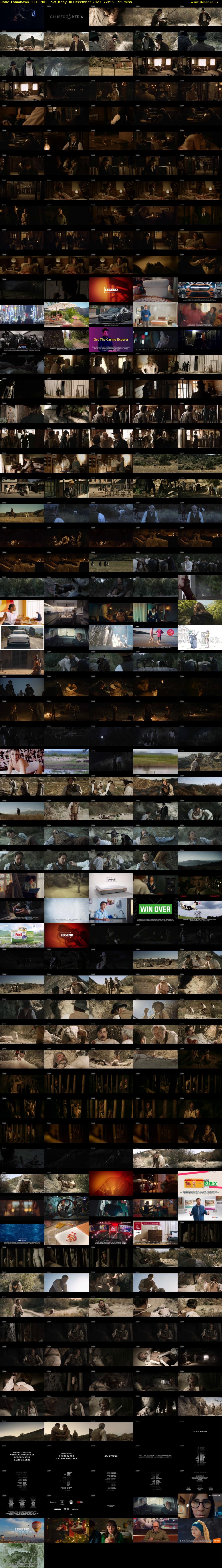 Bone Tomahawk (LEGEND) Saturday 30 December 2023 22:55 - 01:30