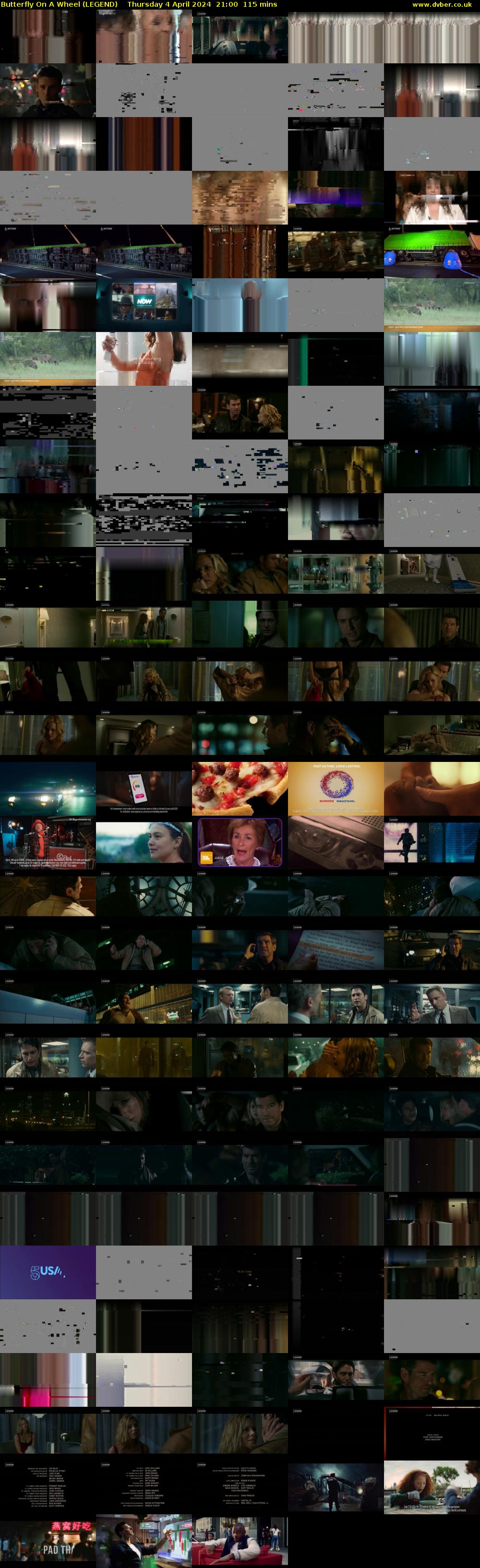 Butterfly On A Wheel (LEGEND) Thursday 4 April 2024 21:00 - 22:55