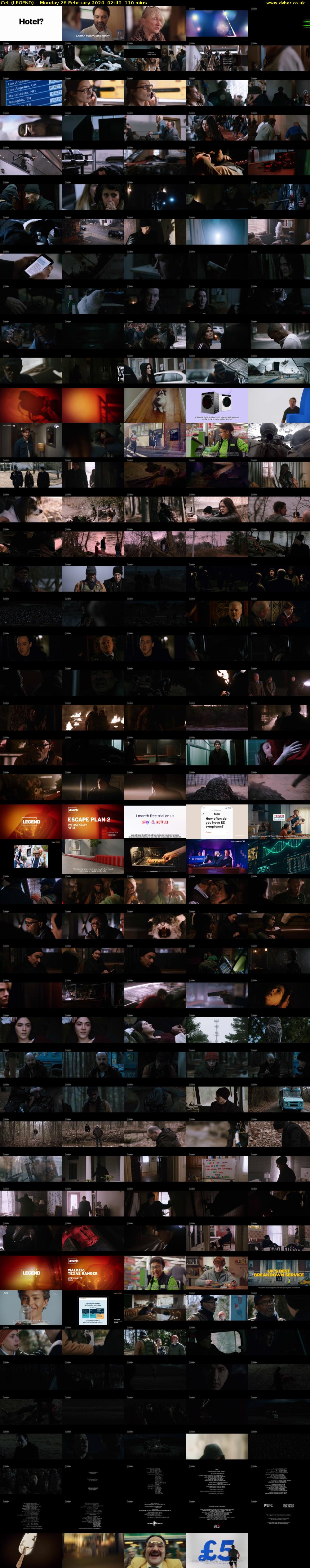 Cell (LEGEND) Monday 26 February 2024 02:40 - 04:30