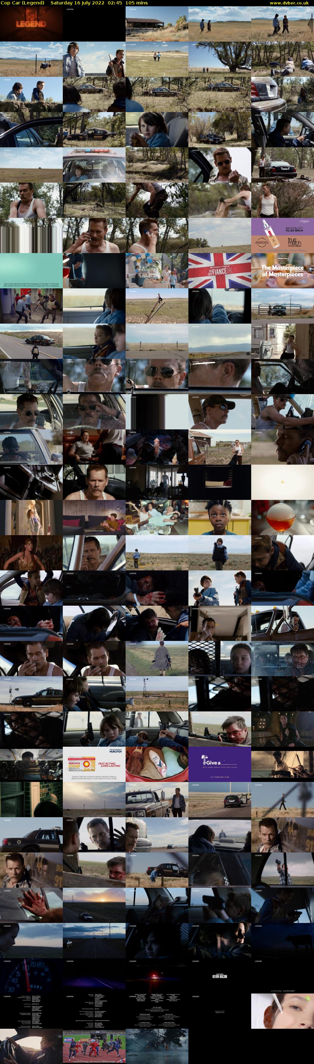 Cop Car (Legend) Saturday 16 July 2022 02:45 - 04:30