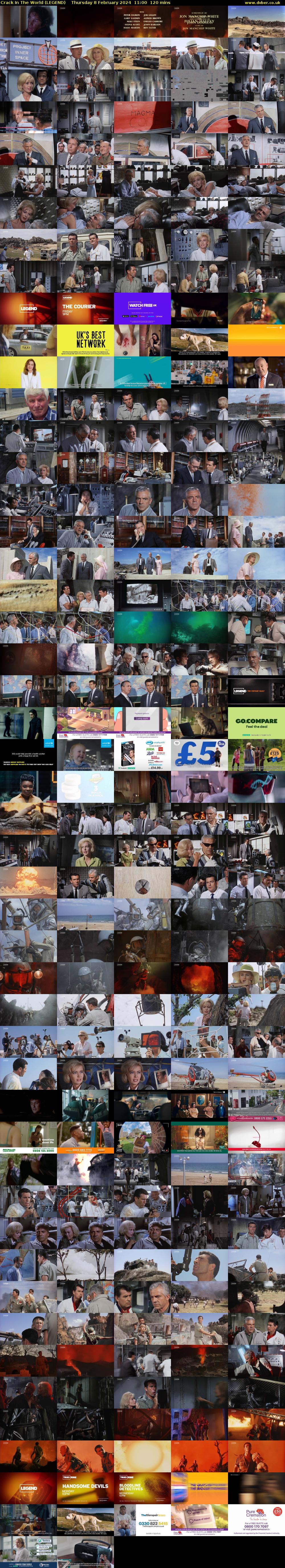 Crack In The World (LEGEND) Thursday 8 February 2024 11:00 - 13:00