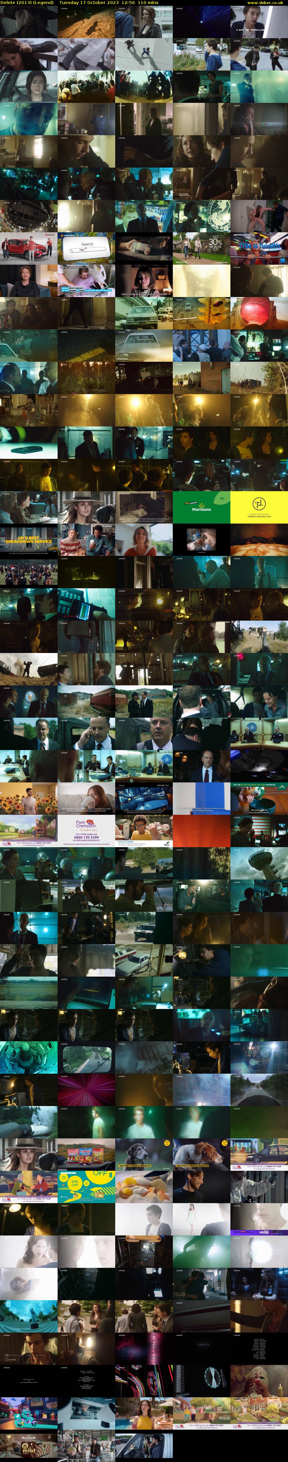 Delete (2013) (Legend) Tuesday 17 October 2023 12:50 - 14:40