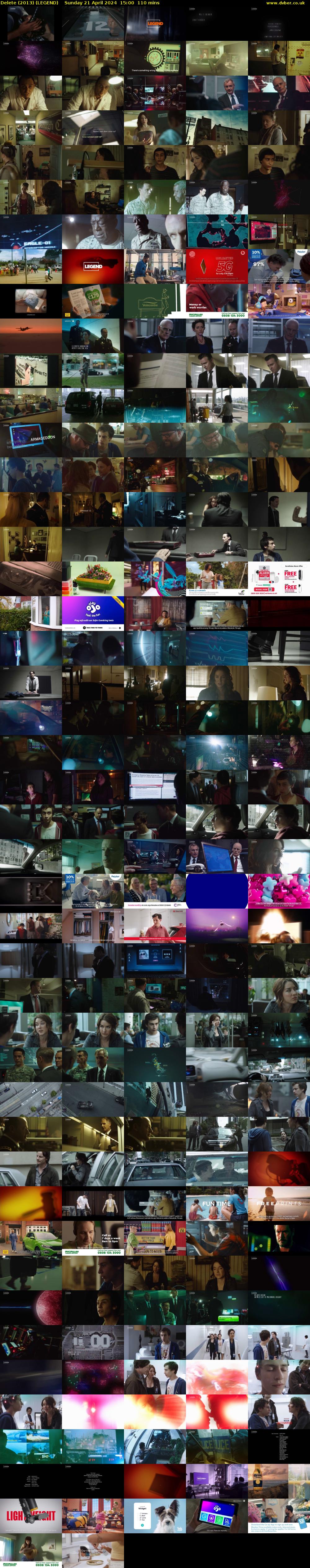 Delete (2013) (LEGEND) Sunday 21 April 2024 15:00 - 16:50
