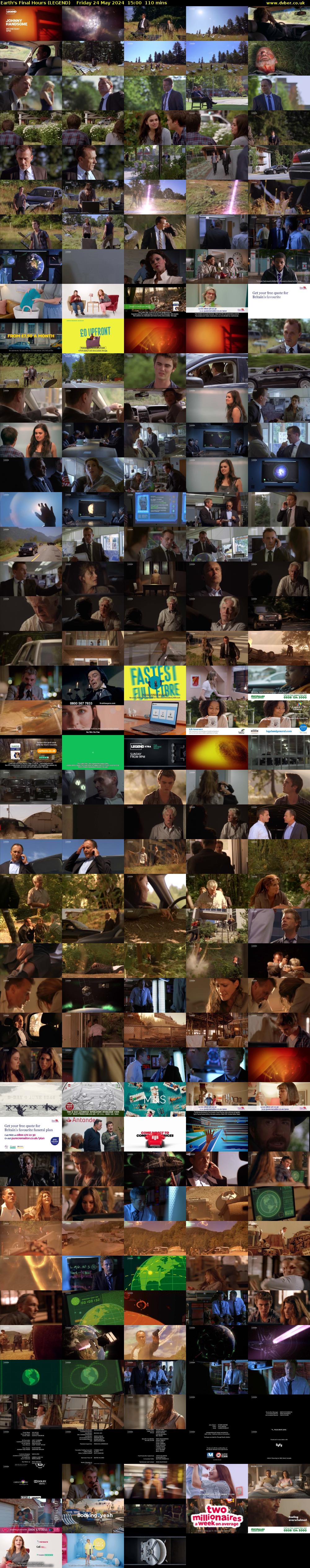 Earth's Final Hours (LEGEND) Friday 24 May 2024 15:00 - 16:50
