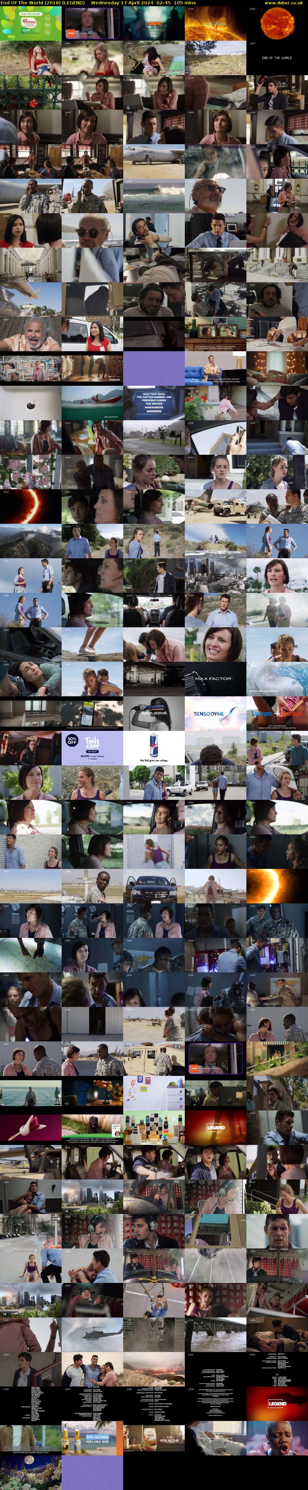 End Of The World (2018) (LEGEND) Wednesday 17 April 2024 02:45 - 04:30