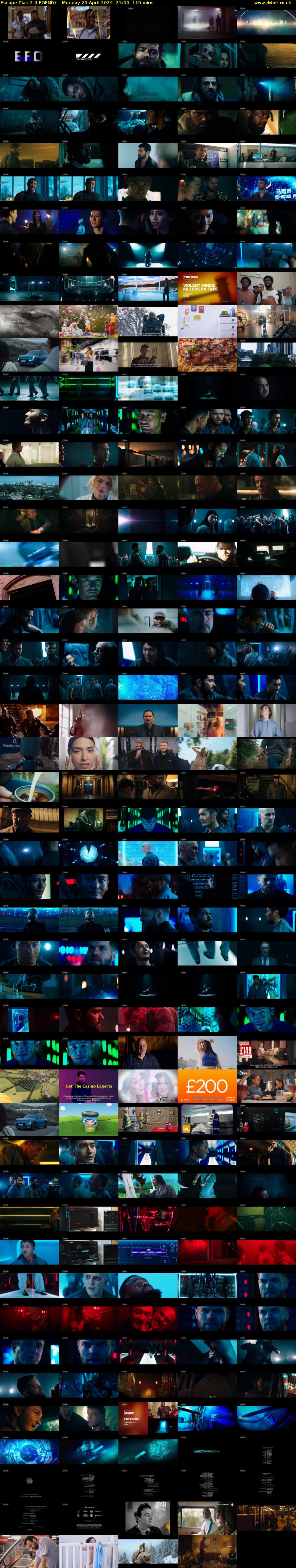Escape Plan 2 (LEGEND) Monday 29 April 2024 21:00 - 22:55